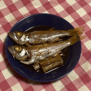 うちのおかず　煮魚　2022